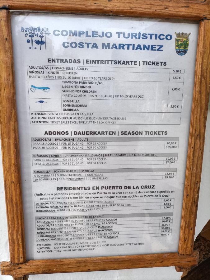 Casa Bianca Wifi5G 56M2 Doubleroom Puerto de la Cruz  Zewnętrze zdjęcie